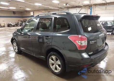 2014 Subaru Forester 2.5I Limited из США, поврежденный, VIN JF2SJAHC4EH513742